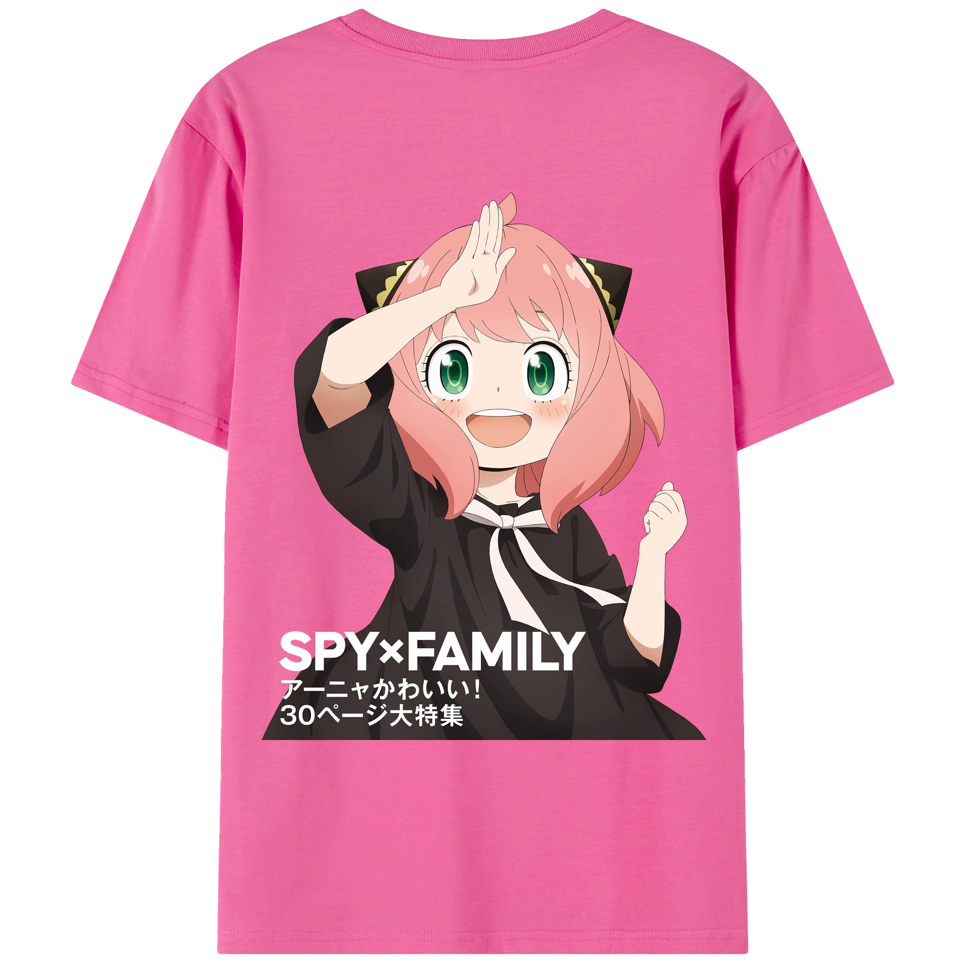 （画像用） SPY×FAMILY间谍家家酒 レディース半袖Tシャツ(バックプリント)